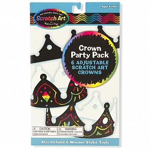 Набор для декора короны Scratch art (Melissa&Doug, 5914_md)